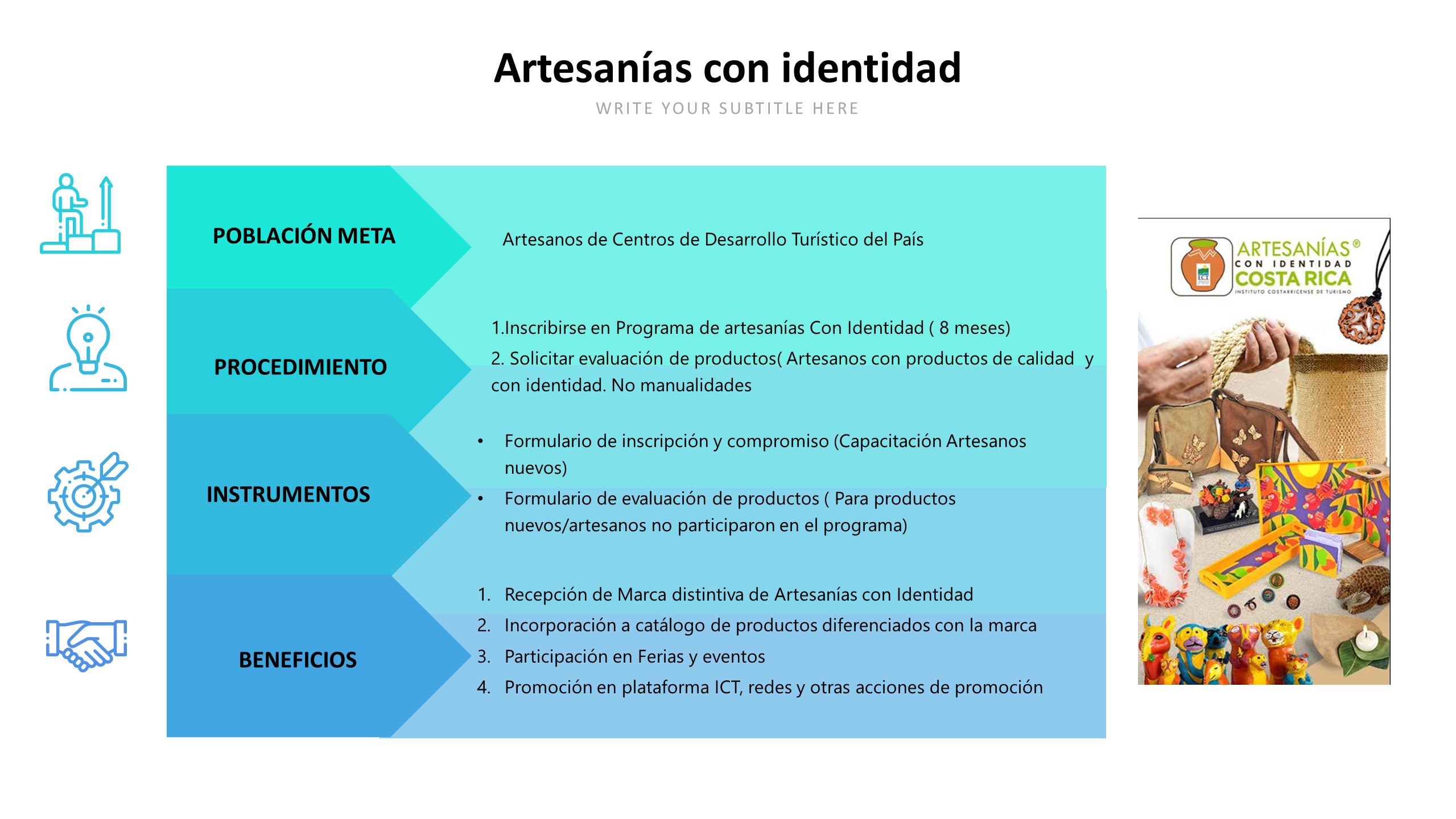 Departamento Desarrollo Turistico - ICT