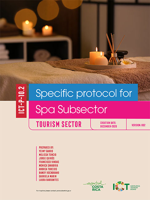 PROTOCOLO 10.2 Wellness Tourism Activities - Spa Subsector